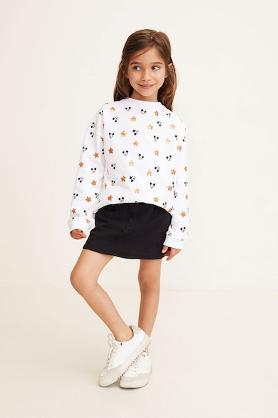 Mango Bluza sport cu model Mickey Mouse Shine Fete