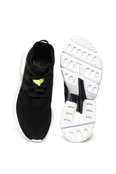 adidas Originals Pantofi sport cu aspect tricotat si detaliu irizat POD S-3.1 Barbati