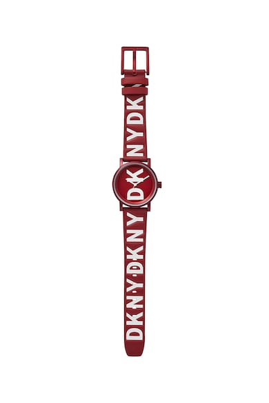 DKNY Donna Karan, Часовник с кожена каишка Жени