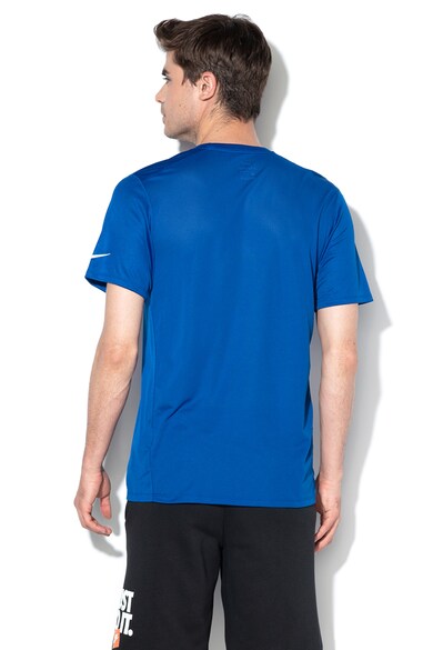 Nike Tricou sport cu imprimeu logo si Dri-Fit, pentru alergare Barbati