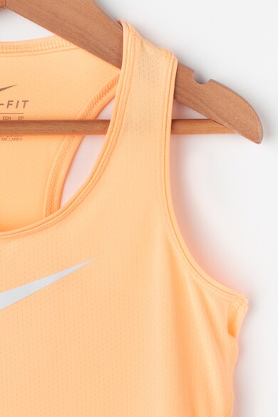 Nike Топ с изрязан гръб и Dri Fit за бягане Момичета