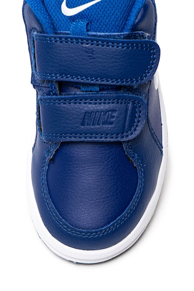 Nike Pantofi sport cu velcro si garnituri de piele Pico 4 Baieti