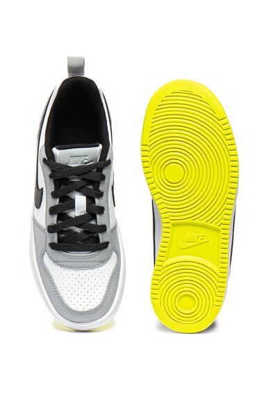 Nike Pantofi sport cu detaliu neon pe talpa Court Borough Baieti