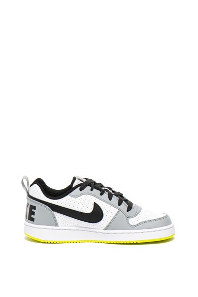 Nike Pantofi sport cu detaliu neon pe talpa Court Borough Baieti