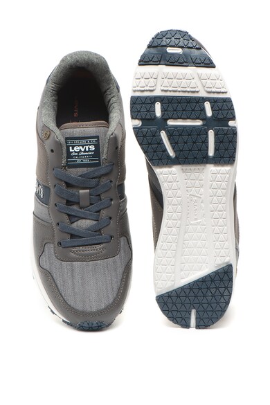 Levi's Pantofi sport de piele ecologica si material textil Baylor Barbati