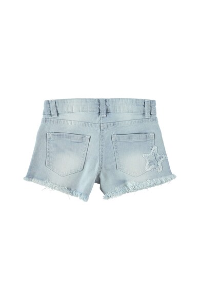 iDO Kids Pantaloni scurti din denim cu stele brodate Fete