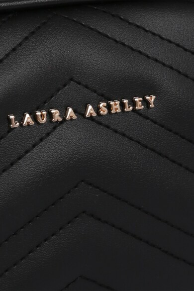 Laura Ashley Borseta de piele ecologica, cu aplicatie logo Femei