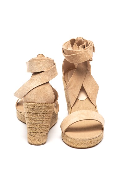 Aldo Sandale wedge tip espadrile de piele intoarsa Larieven Femei