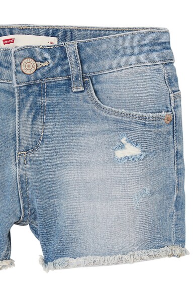 Levi's Kids Pantaloni scurti din denim cu margini franjurate Fete