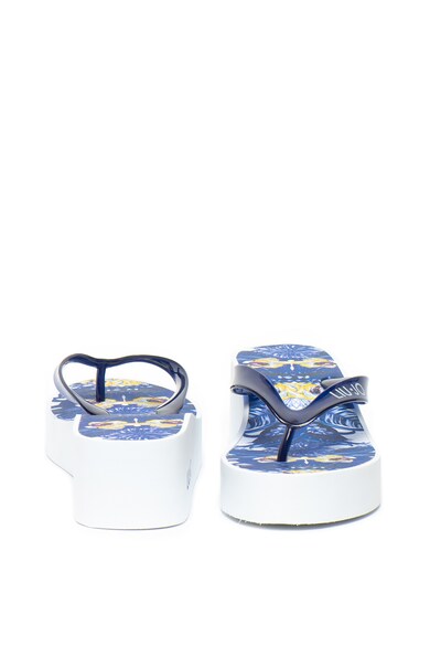 Liu Jo Papuci flip flop wedge cu model floral Femei