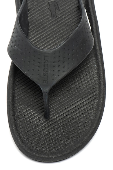 Lacoste Croco flip-flop papucs nyomott logós részlettel férfi