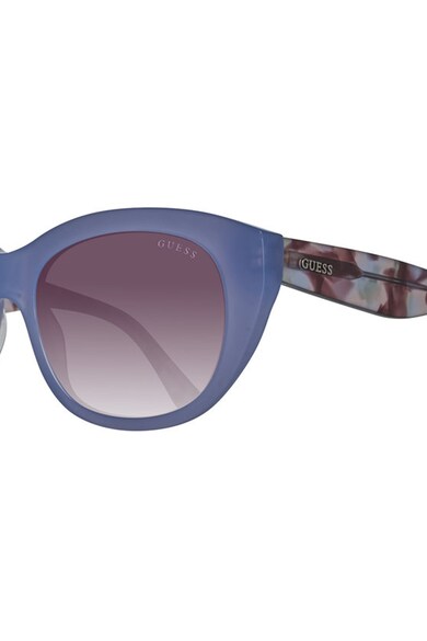 GUESS Ochelari de soare cat-eye cu detalii cu model abstract Femei