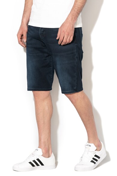 Jack & Jones Bermude de denim, cu croiala lejera Iron Barbati