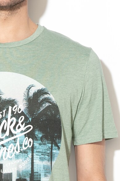 Jack & Jones Stuunt kerek nyakú mintás póló férfi