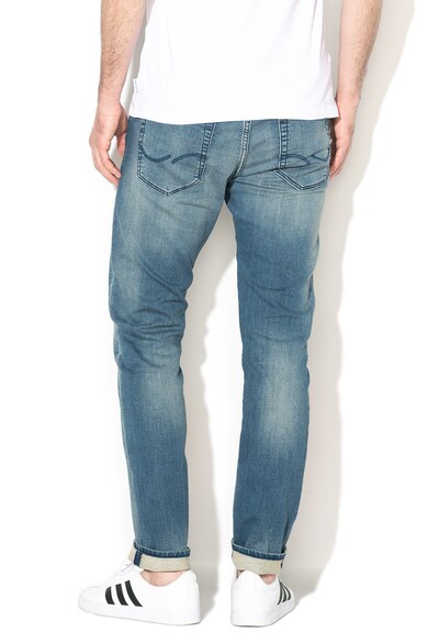 Jack & Jones Blugi slim fit cu aspect decolorat Glenn Barbati