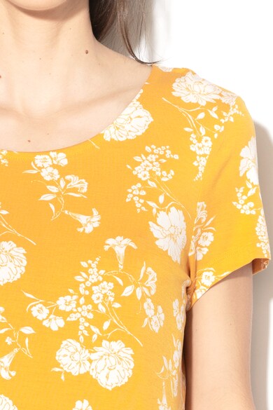 Only Bluza cu imprimeu floral si decupaj pe partea din spate Nice Femei