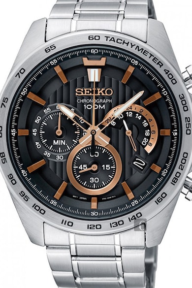 Seiko Rozsdamentes acél chrono karóra férfi