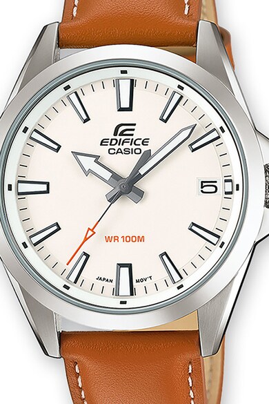 Casio Часовник с кожена каишка Мъже