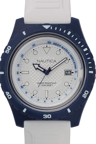 Nautica Ceas quartz cu o curea de cauciuc Barbati