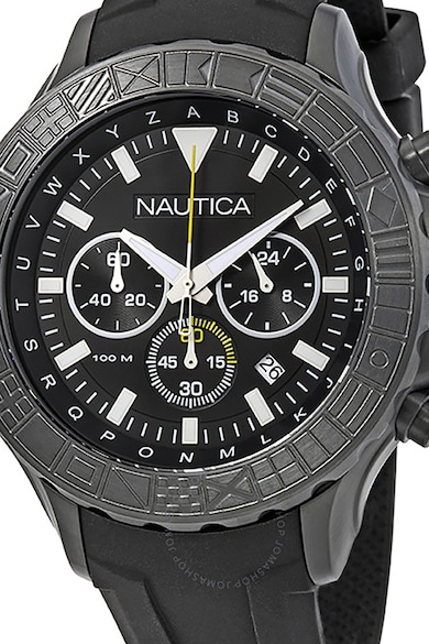 Nautica Chrono karóra szilikonszíjjal férfi