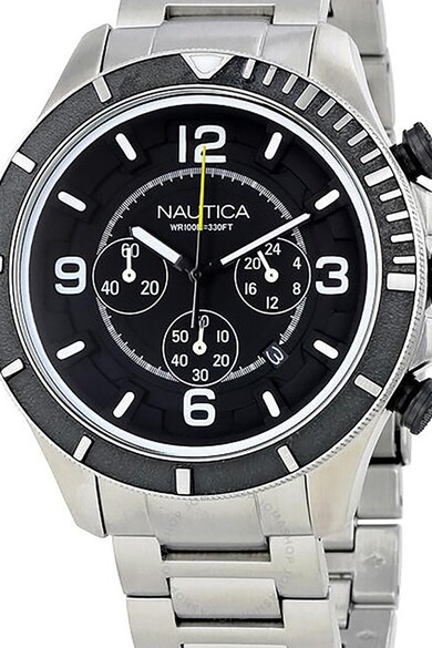Nautica Часовник от неръждаема стомана с хронометър Мъже