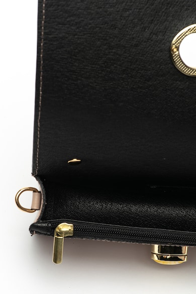 Antonia Moretti Geanta crossbody de piele cu element rotativ Femei