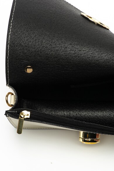 Antonia Moretti Geanta crossbody de piele cu element rotativ Femei