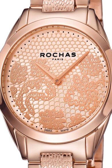 ROCHAS PARIS Аналогов часовник с метална гривна Жени