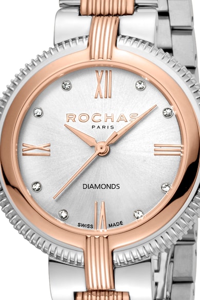 ROCHAS PARIS Ceas analog decorat cu diamante Femei