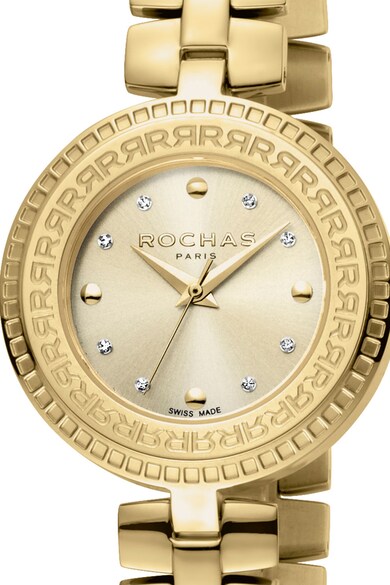 ROCHAS PARIS Ceas analog decorat cu diamante Femei