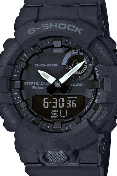 Casio Часовник G-Shock с хронограф и брояч на направените крачки Мъже