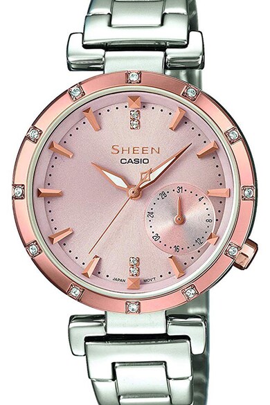 Casio Ceas quartz decorat cu cristale Swarovski Femei