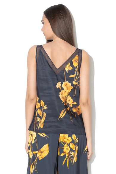 Ted Baker Top cu imprimeu floral si garnituri de plasa Innah Femei