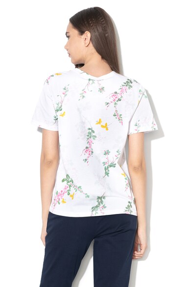 Ted Baker Tricou cu imprimeu floral si logo in relief Malvani Femei