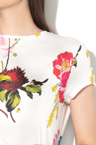 Ted Baker Tricou cambrat cu imprimeu floral Dililah Femei