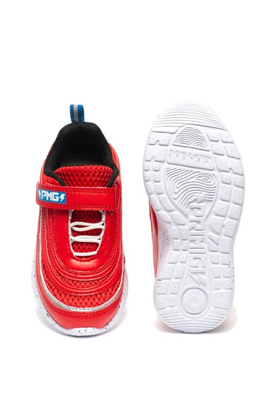 Primigi Pantofi sport de piele ecologica, cu velcro Baieti