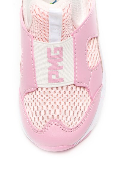 Primigi Pantofi sport slip-on cu insertii de piele intoarsa Fete