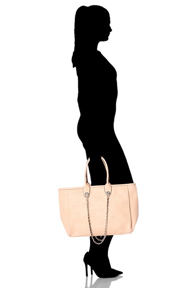 Francesca Rossi Хобо чанта от еко кожа с релефни флорални мотиви Жени