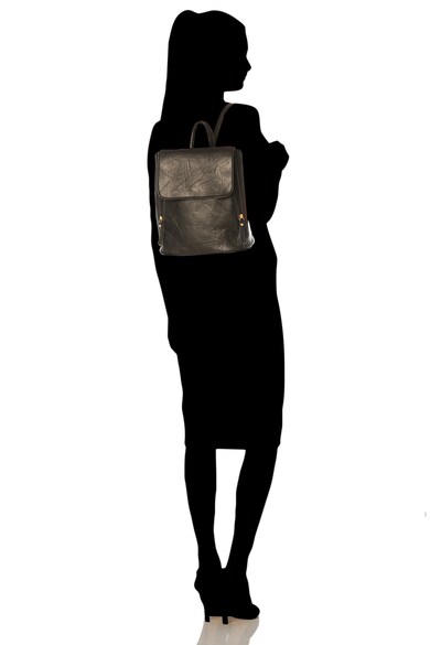 Francesca Rossi Műbőr hátizsák külső zsebbel női