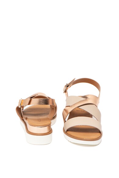 Zee Lane Sandale wedge cu barete multiple, de piele Femei