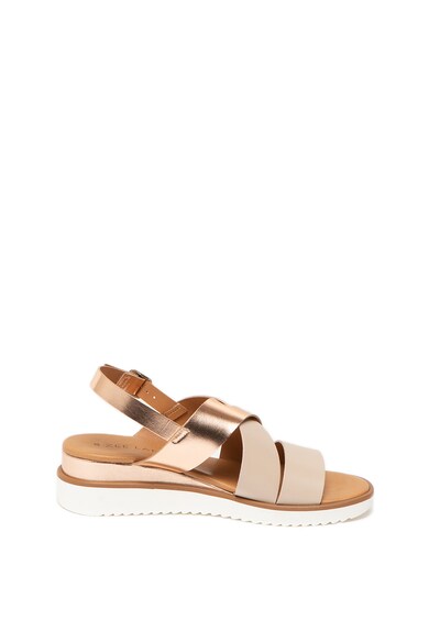 Zee Lane Sandale wedge cu barete multiple, de piele Femei