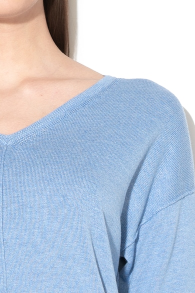 Esprit Lentartalmú pulóver oldalhasítékokkal női