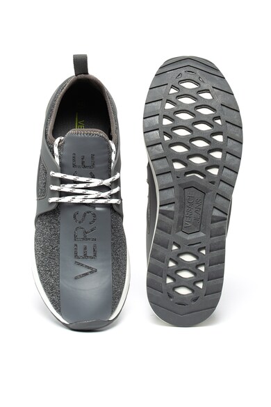 Versace Jeans Pantofi sport slip on cu detalii peliculizate Barbati