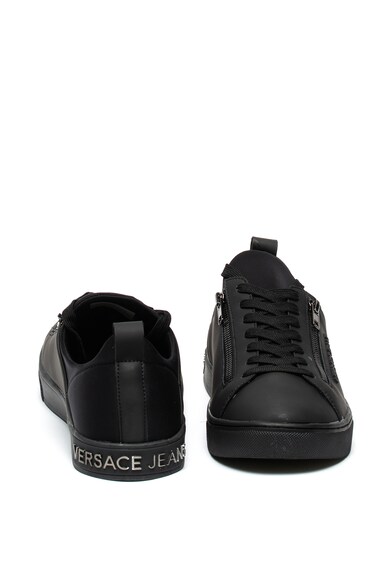 Versace Jeans Pantofi sport slip on cu insertii de neopren Barbati