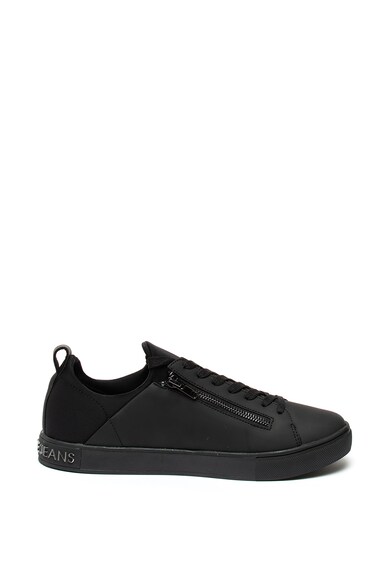 Versace Jeans Pantofi sport slip on cu insertii de neopren Barbati