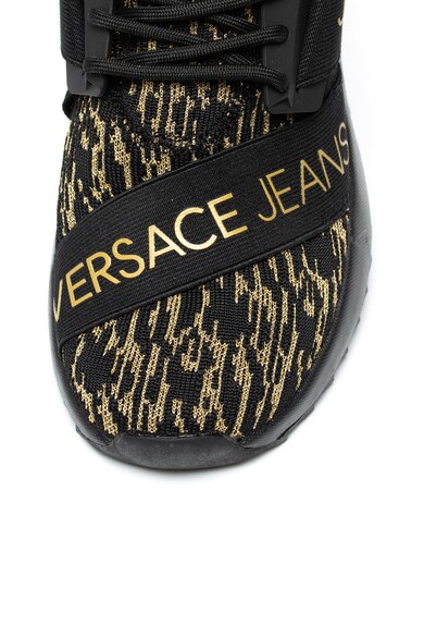 Versace Jeans Pantofi sport cu detalii stralucitoare Femei