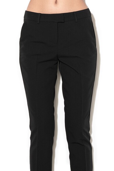 Sisley Pantaloni crop conici, cu pensa Femei