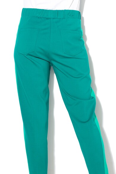United Colors of Benetton Pantaloni cu garnituri laterale contrastante Femei
