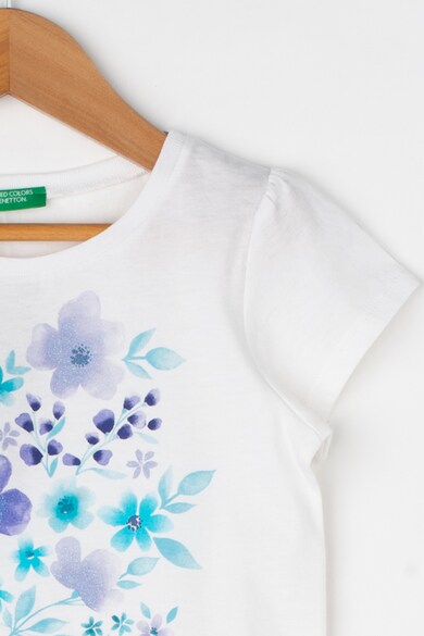 United Colors of Benetton Tricou cu model floral Fete