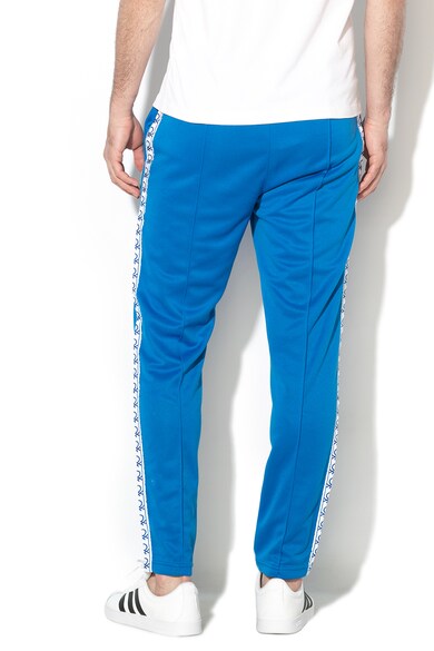 United Colors of Benetton Pantaloni sport cu garnituri tubulare laterale cu logo Barbati